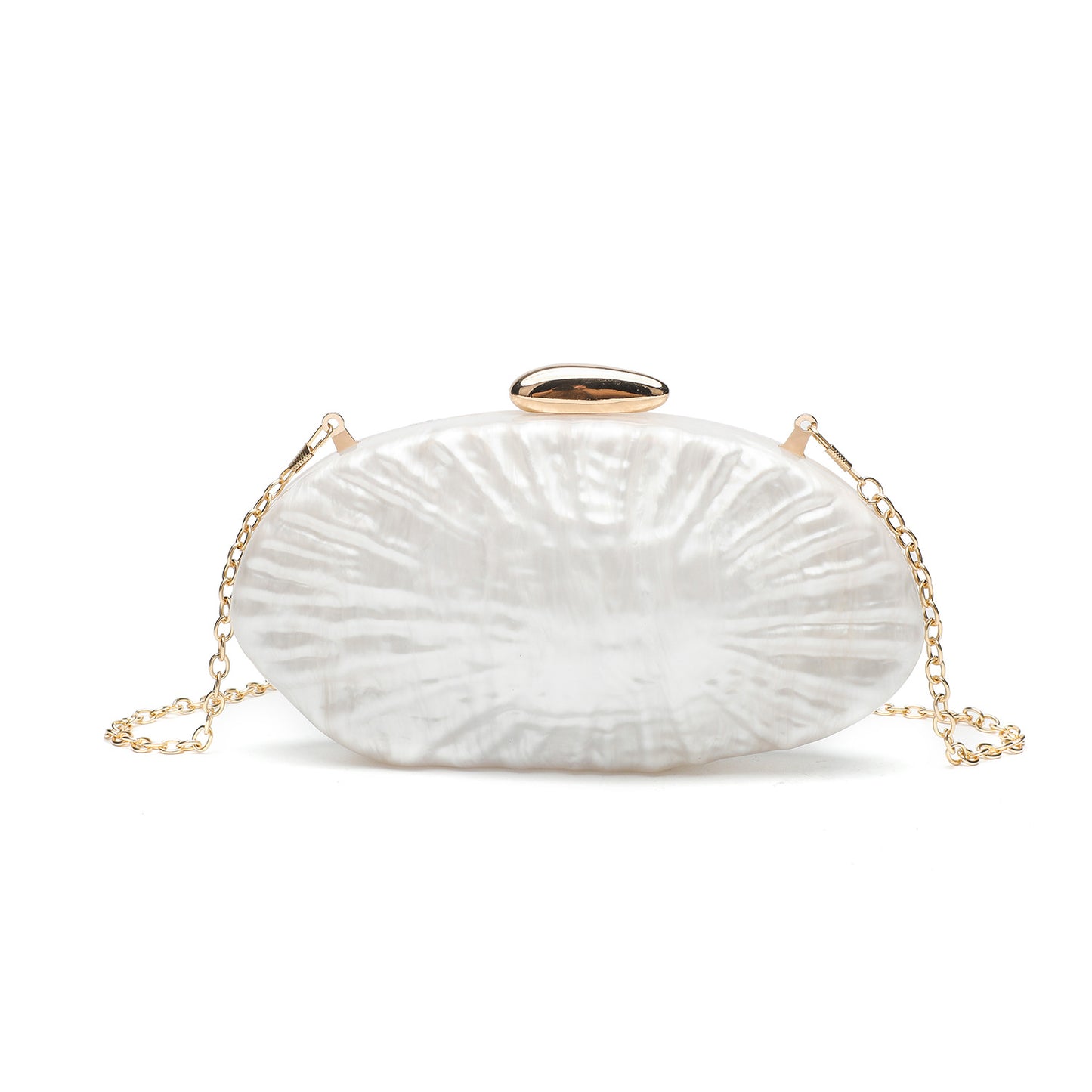 Marble Irregular Pattern Acrylic Shell Temperament Banquet Evening Bags