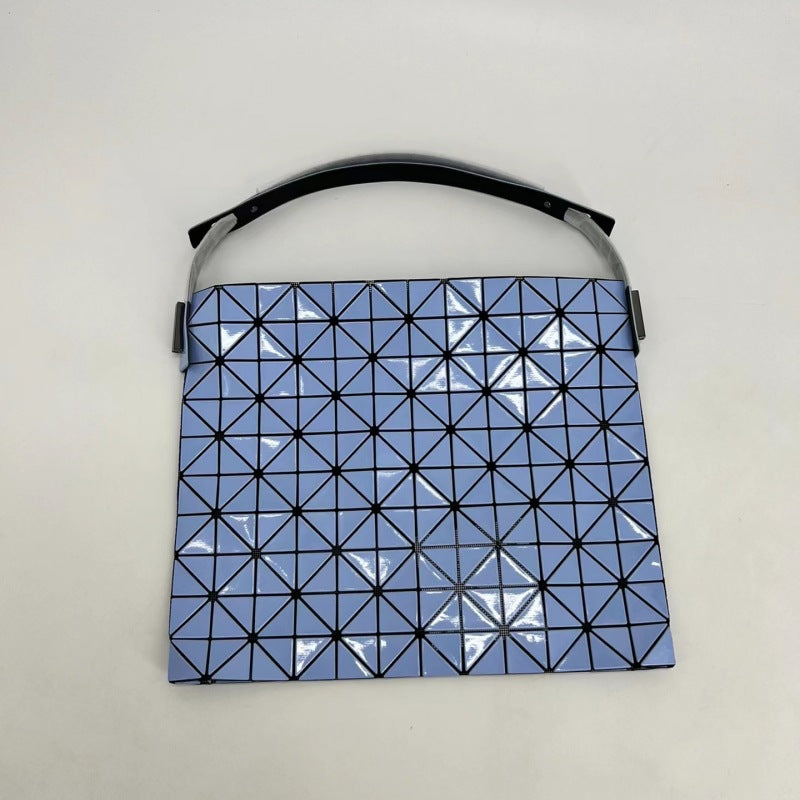 Women's Original Single Geometric Rhombus Baguette Portable Shoulder Bags