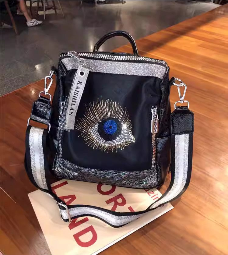 Women's Rhinestone Fashion Trendy High-grade Western Style Backpacks