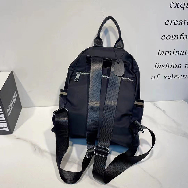 Women's Fashionable Korean Oxford Cloth Versatile Backpacks