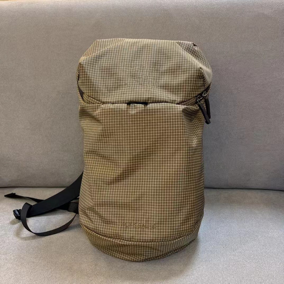 Women's & Men's & Fashion Embroidered Plaid Sport Climbing Backpacks