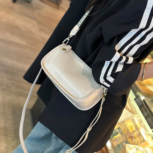 Women's Genuine Leather Dumpling Commuter Retro Underarm Shoulder Bags