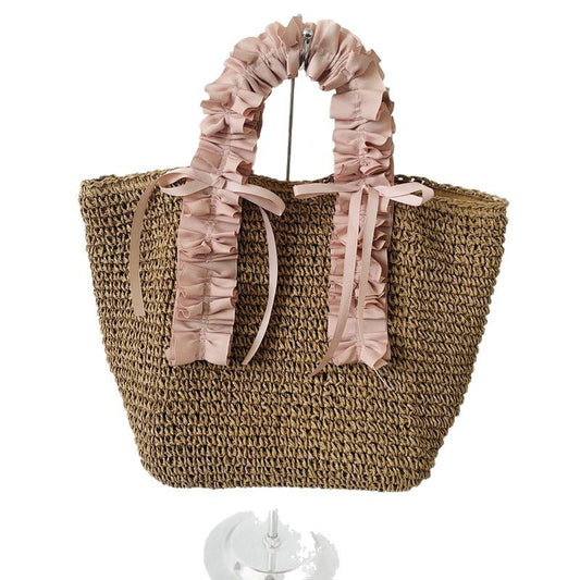 Women's Elegant Woven Simple Retro Handmade Bags