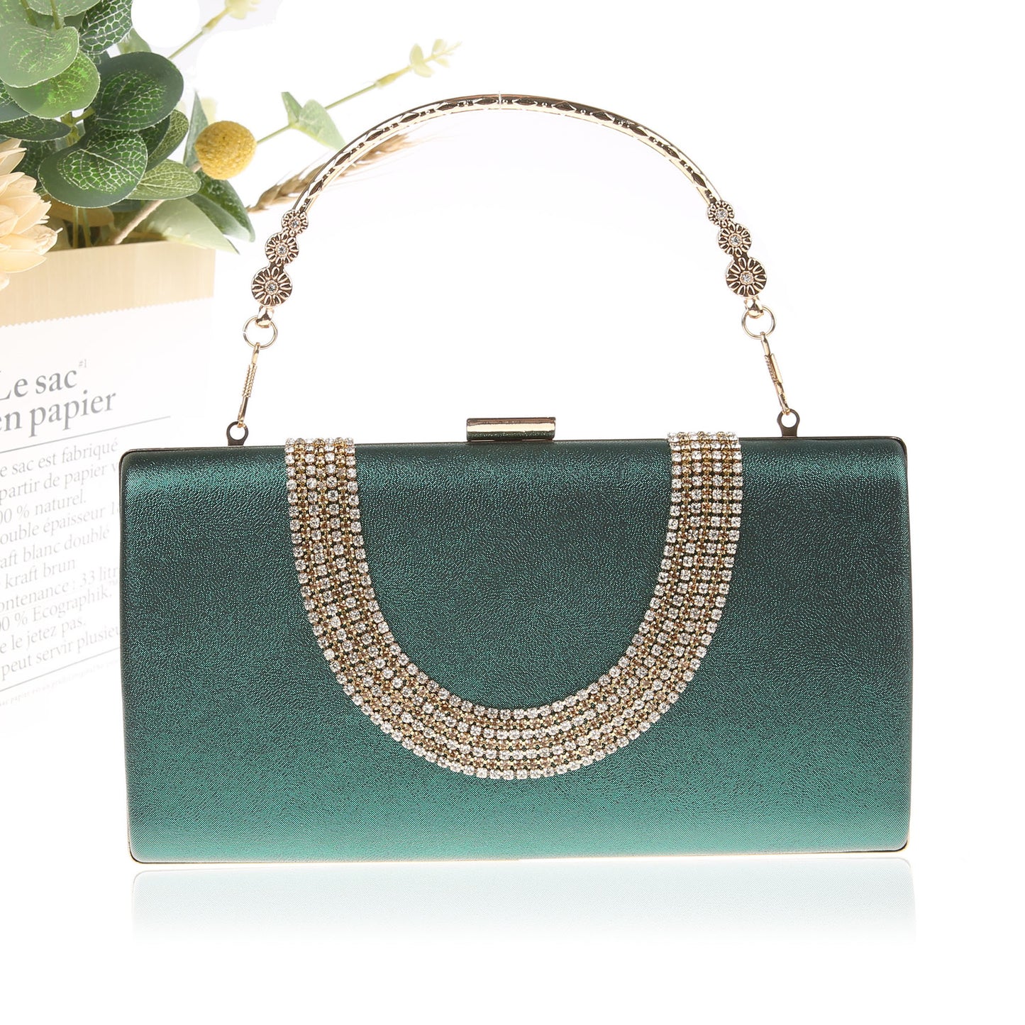 Women's Party With Diamonds Clutch Dress Wedding Evening Bags