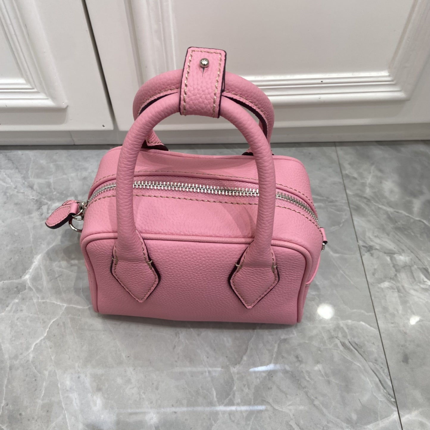 Advanced Version Niche First Layer Cowhide Portable Mini Bags
