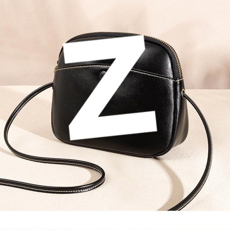 Women's Fashion Mobile Retro Soft Leather Shell Bags