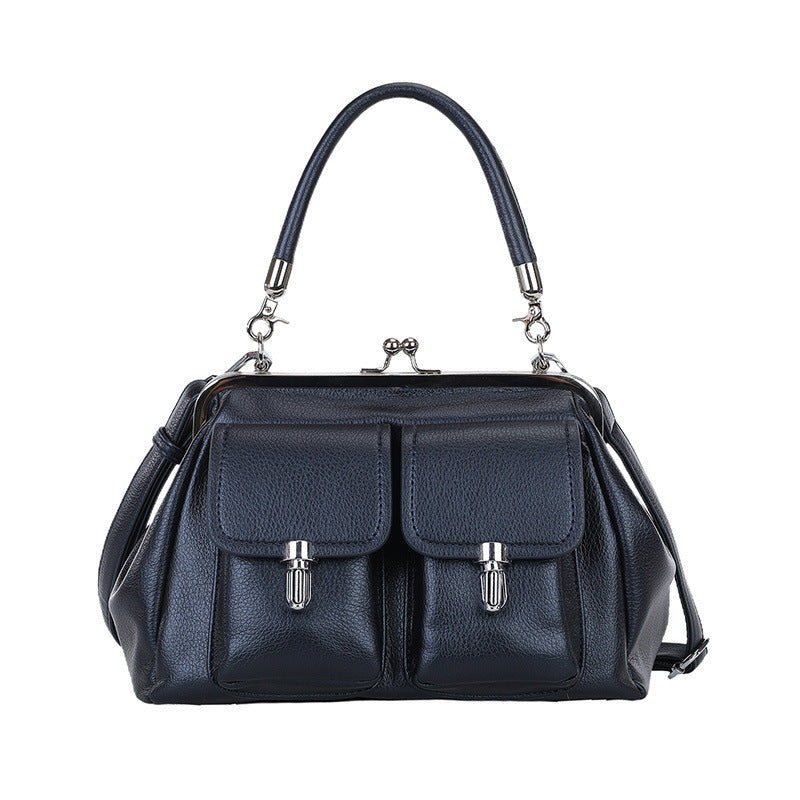 Women's Retro Fashion Large Capacity Niche Crossbody Bags