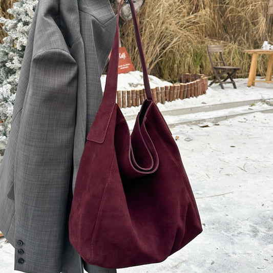 Capacity Totes Korean Style Underarm Versatile Bags