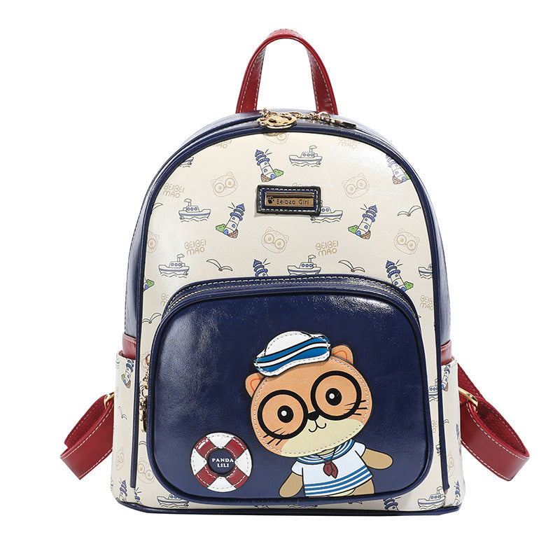 Women's Capacity Versatile Korean Style Simple Portable Backpacks