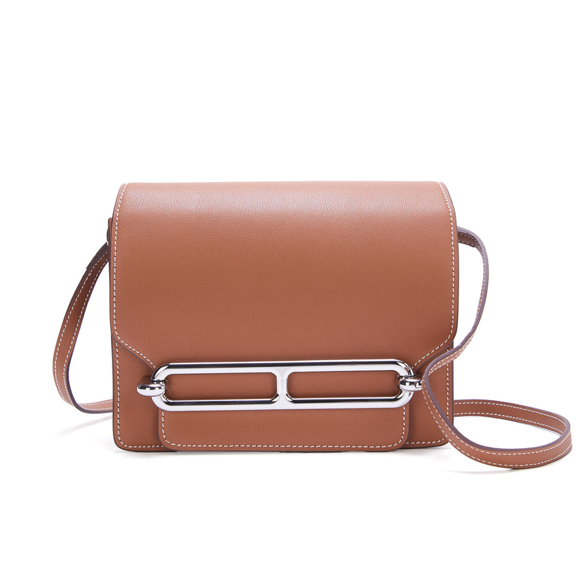 Authentic Leather Tactile Feel Fashion Retro Shoulder Bags