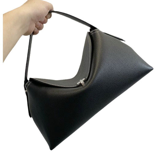 Design Cowhide Flip Shape Large Capacity Shoulder Bags