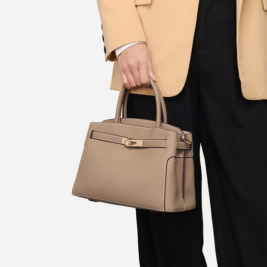 Women's Layer Cowhide High-grade Genuine Leather Kelly Large Crossbody Bags