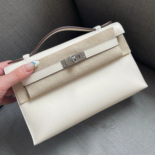 Women's Cowhide Classic Generation Kelly Genuine Leather Handbags