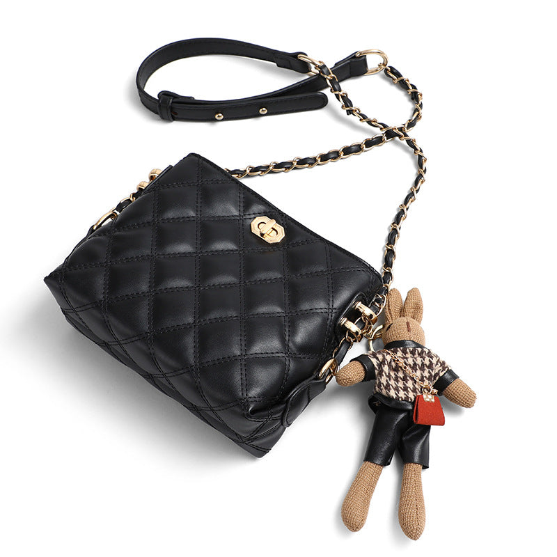 Women's Summer Genuine Leather Chain Underarm Crossbody Bags