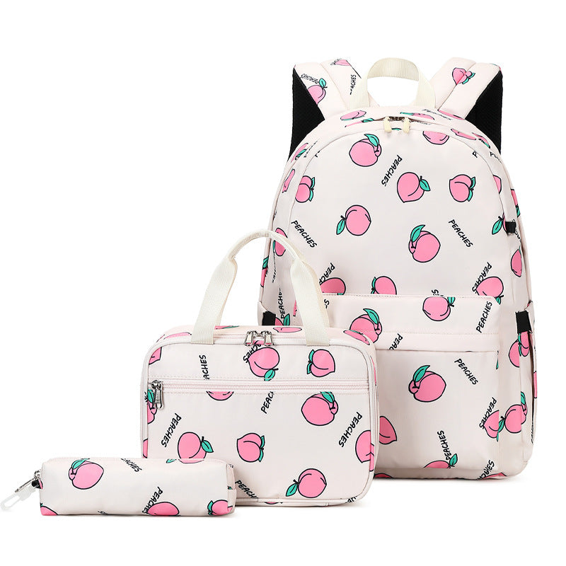 Fresh Sweet Cute Printed Fashion Early Backpacks