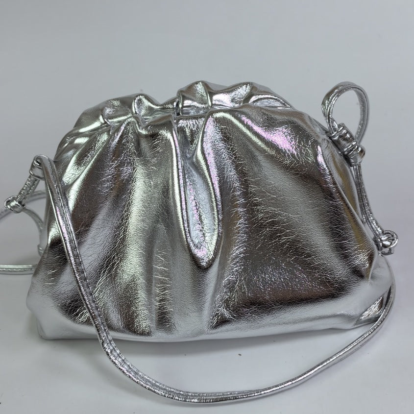 Women's Cloud Pleated Dumpling Minimalist Fashion Clutch Bags