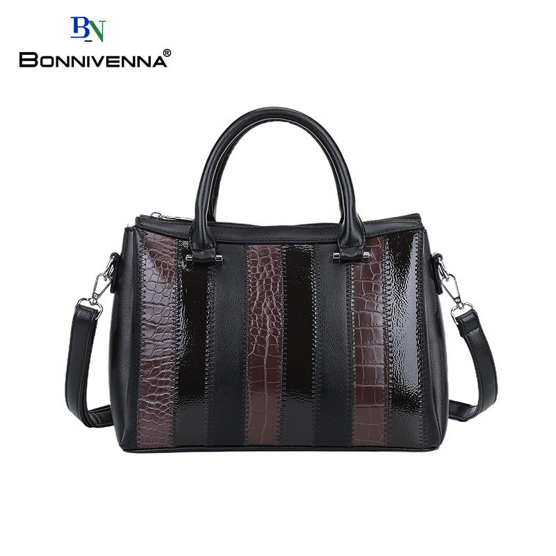 Charming Women's Autumn Retro Commuter Textured Bags