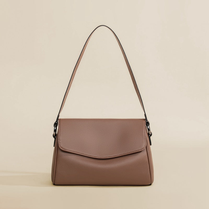 Women's Leather Summer High-grade Large Capacity Commuter Crossbody Bags