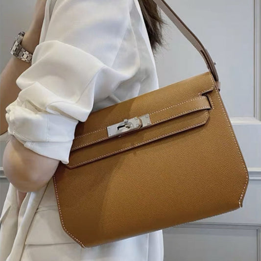 Women's Retro Kelly High-grade Versatile Underarm Commuter Handbags
