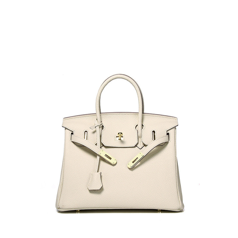 Women's Wax Line First Layer Cowhide Handmade Handbags