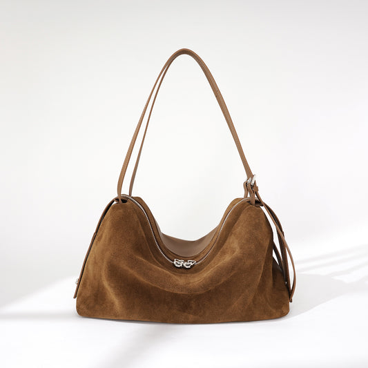 Women's Premium Frosted Pillow Boston Commuter Underarm Shoulder Bags