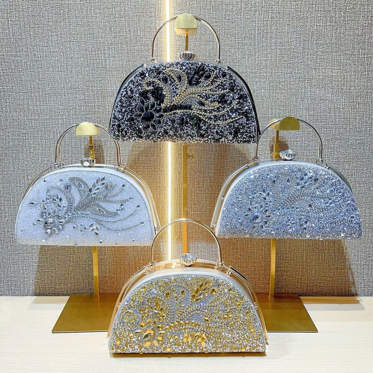 Women's Gorgeous Elegant Exquisite Classic Style Diamond Bags