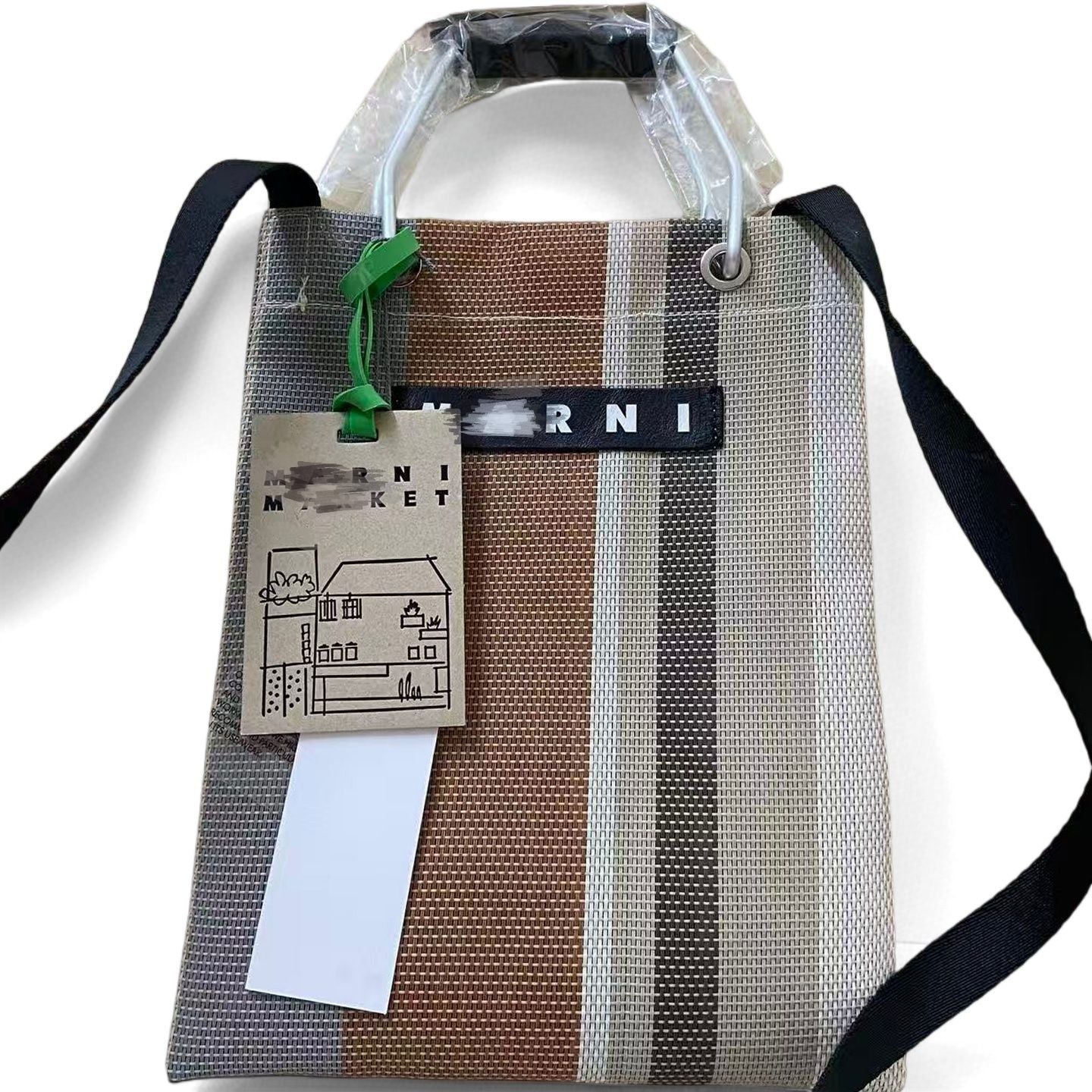 Women's & Men's & Woven Aluminum Portable Leisure Shopping Bags