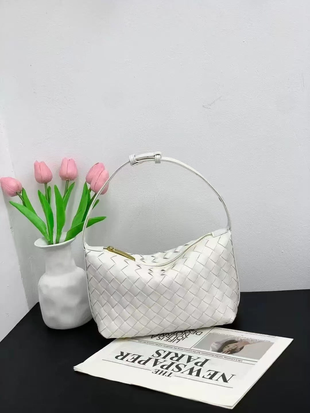 Charming Women's Color Portable Western Texture Small Square Bags