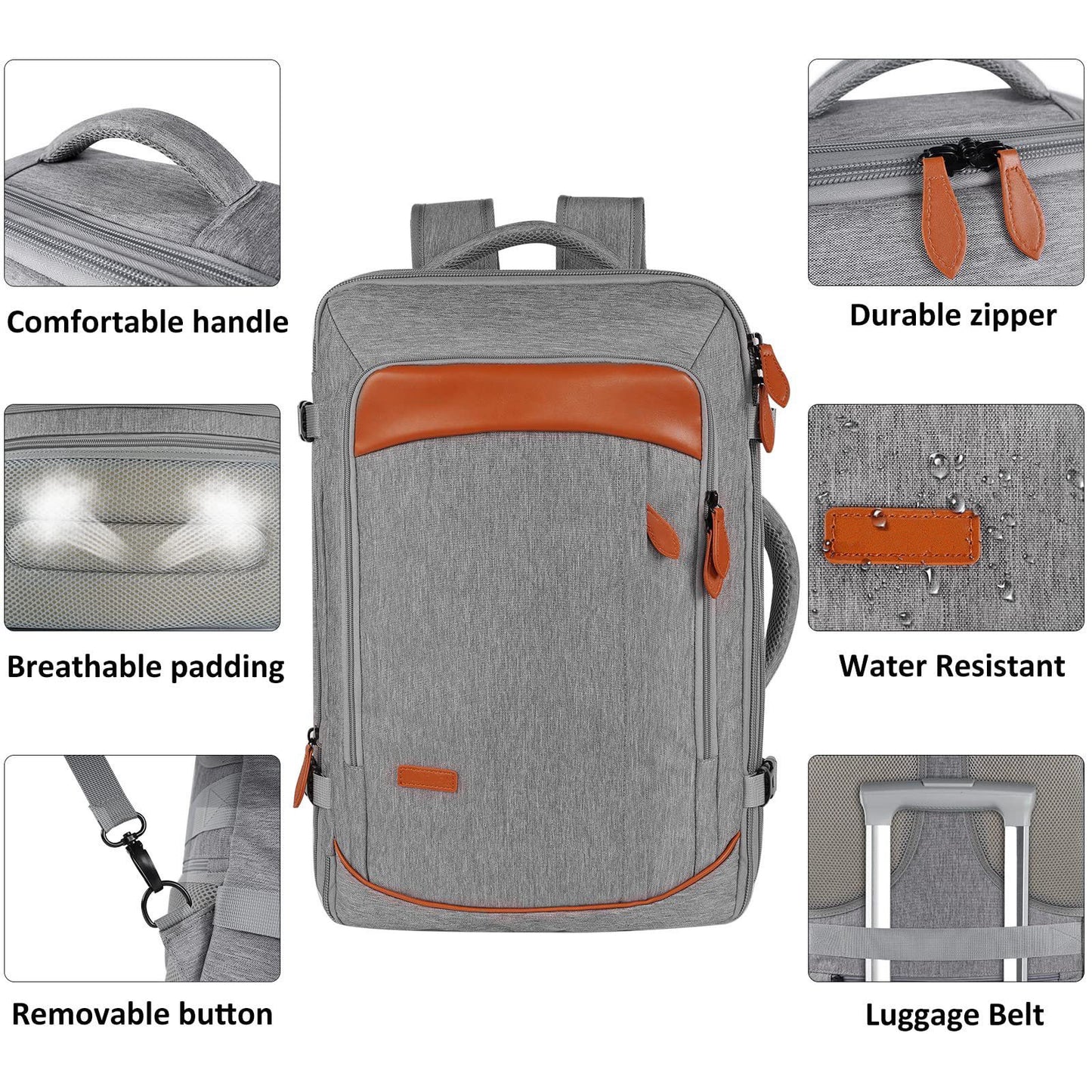 Women's & Men's & Waterproof Computer Large Capacity Business Backpacks