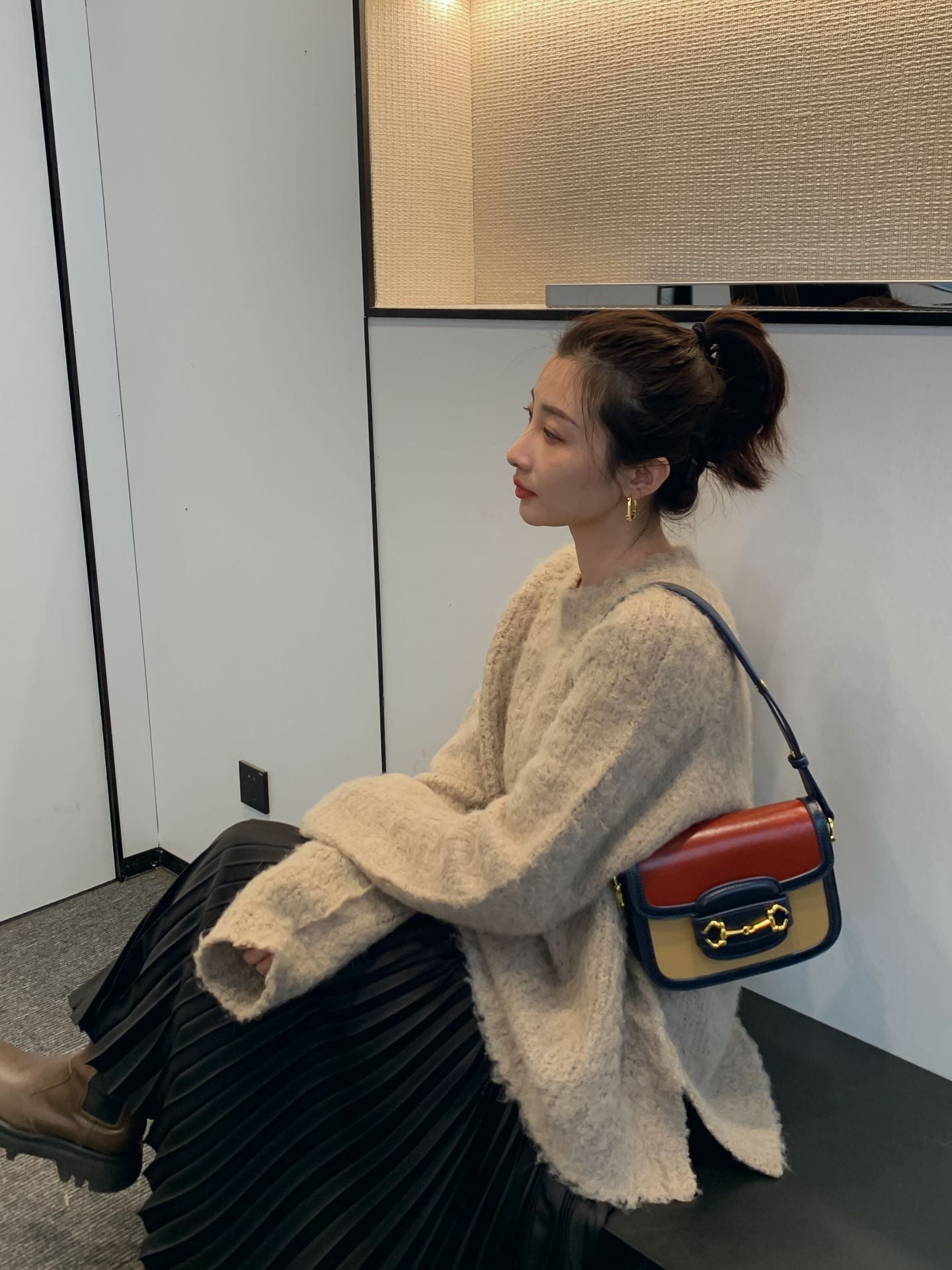 Women's High-grade Saddle Portable Affordable Luxury Fashion Shoulder Bags
