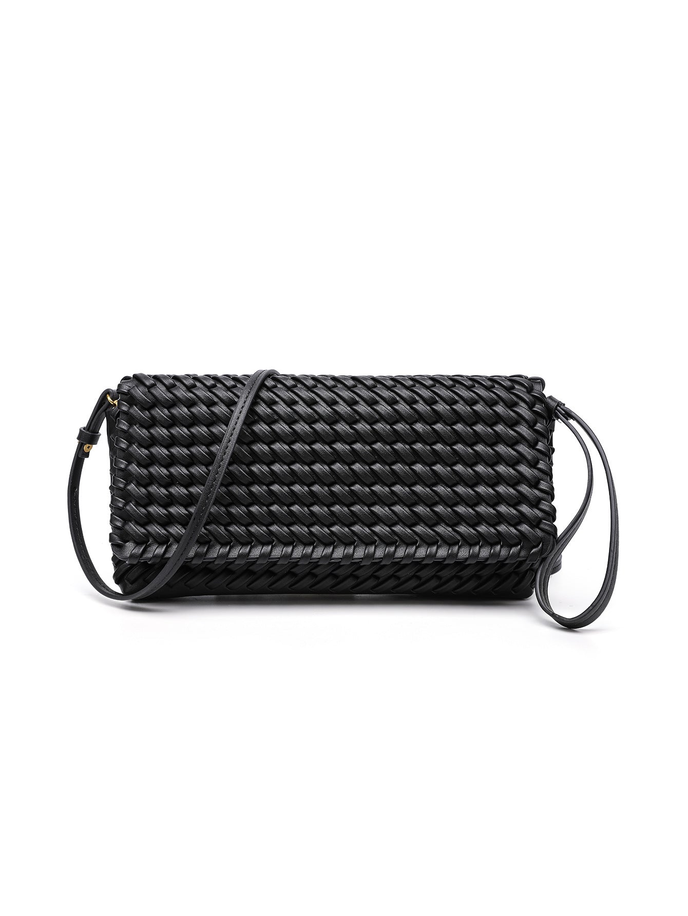 Charming Stylish Magneta Retro Long Woven Handbags