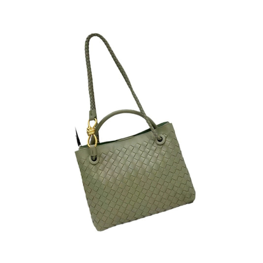 Beautiful Stylish Charming Woven Metal Catch Tote Bags