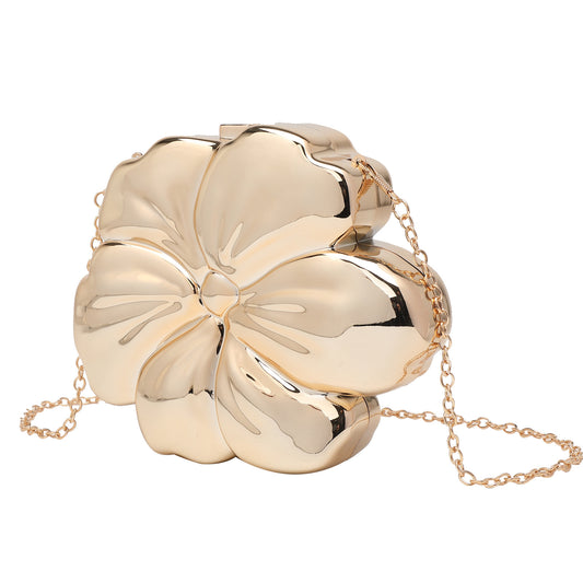 Women's Flower Dinner Chain Fashion Sweet Wedding Bags