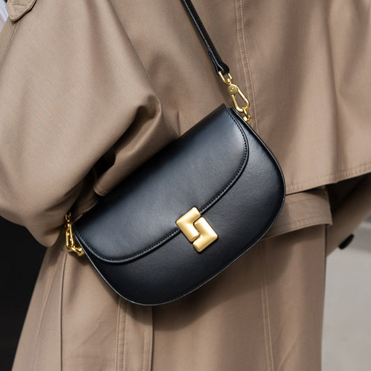 Women's High-grade Design Genuine Leather Retro Fashion Bags