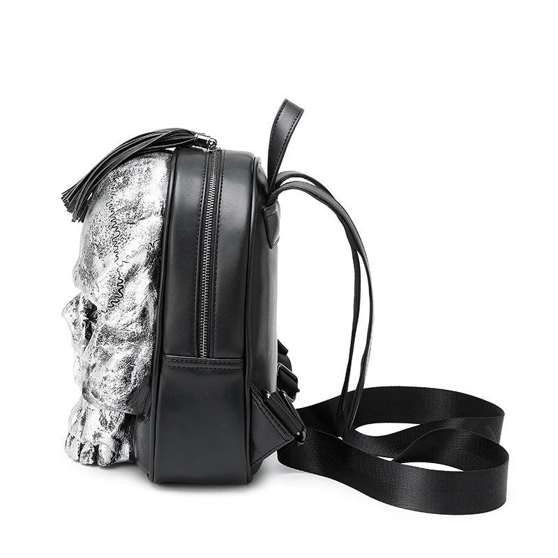 Women's Embossed Three-dimensional Trendy Punk Street Charm Arm Bags