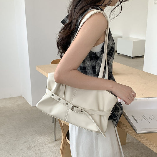 Women's Single Large Capacity Commuting Fashion Minimalist Shoulder Bags