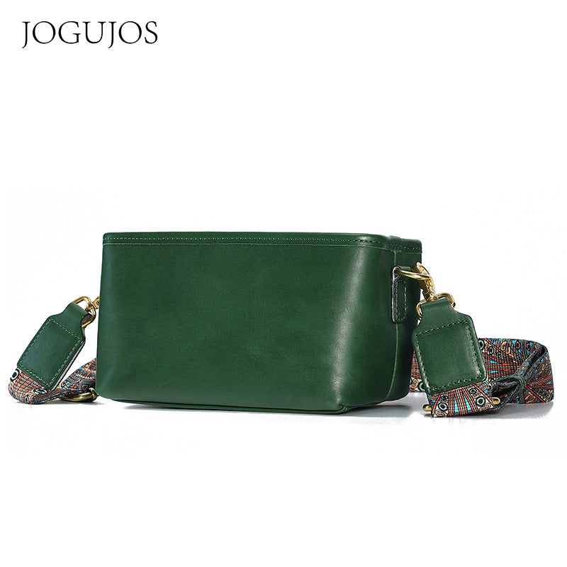 Women's Genuine Leather Large Capacity Horizontal High-grade Shoulder Bags