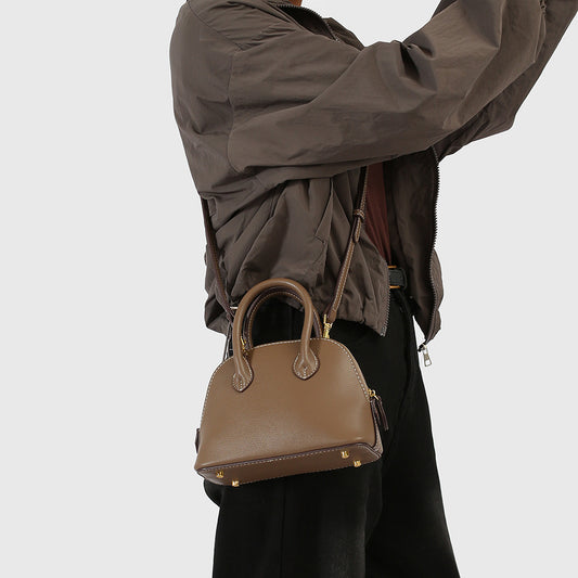 Women's Elegant Shell Bowling Boston Portable Bags