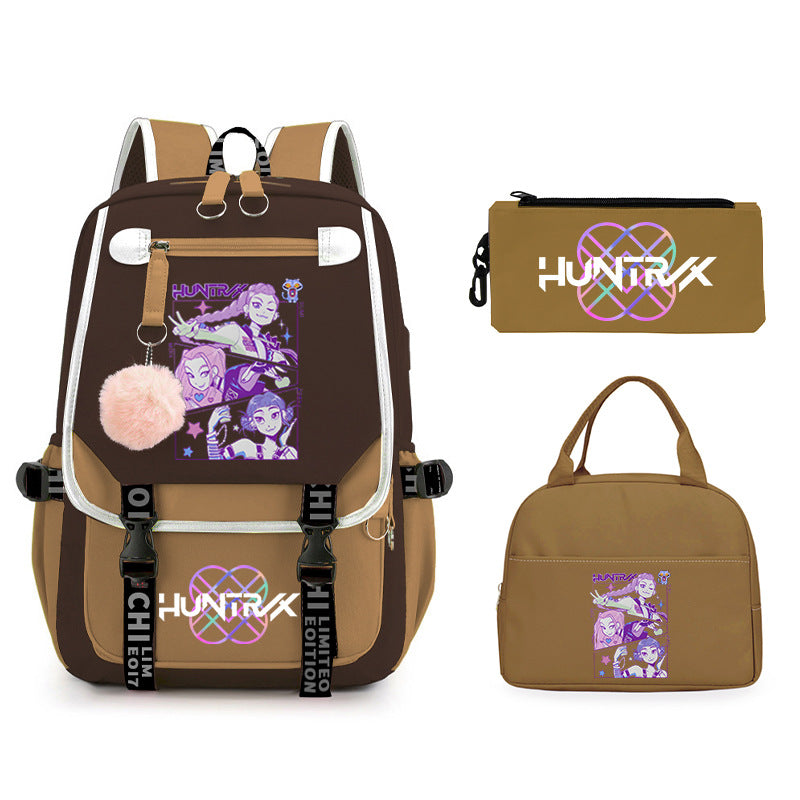 Children's Animation Printing Large Capacity Lightweight Fashion Trend Backpacks