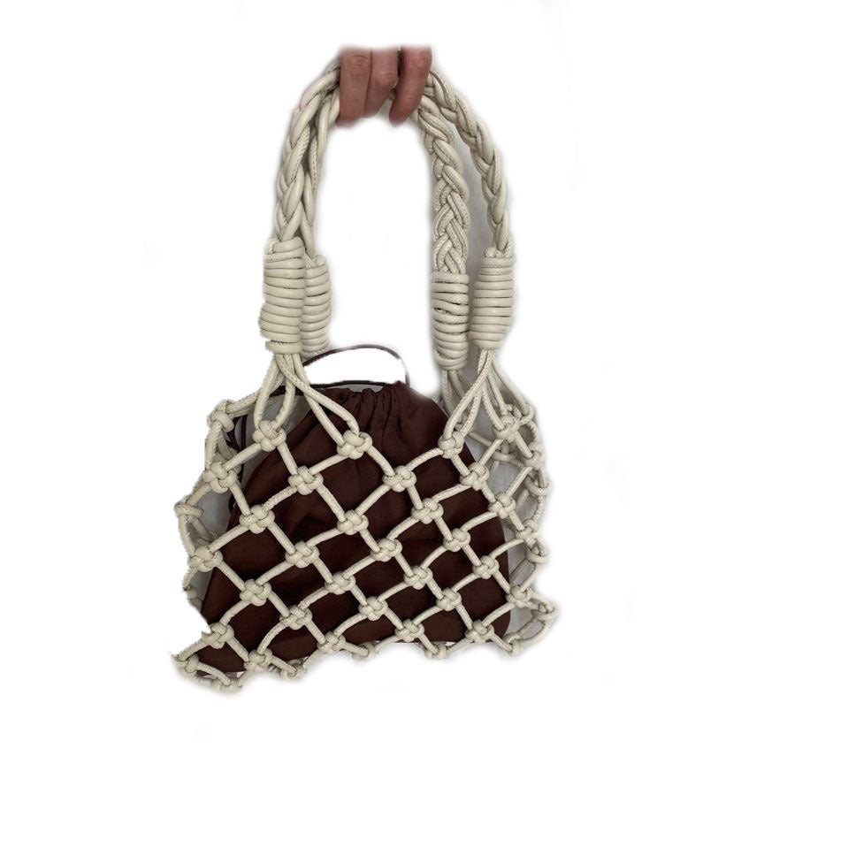 Women's Hand-woven Fashion Handmade Hollow Portable Underarm Shoulder Bags