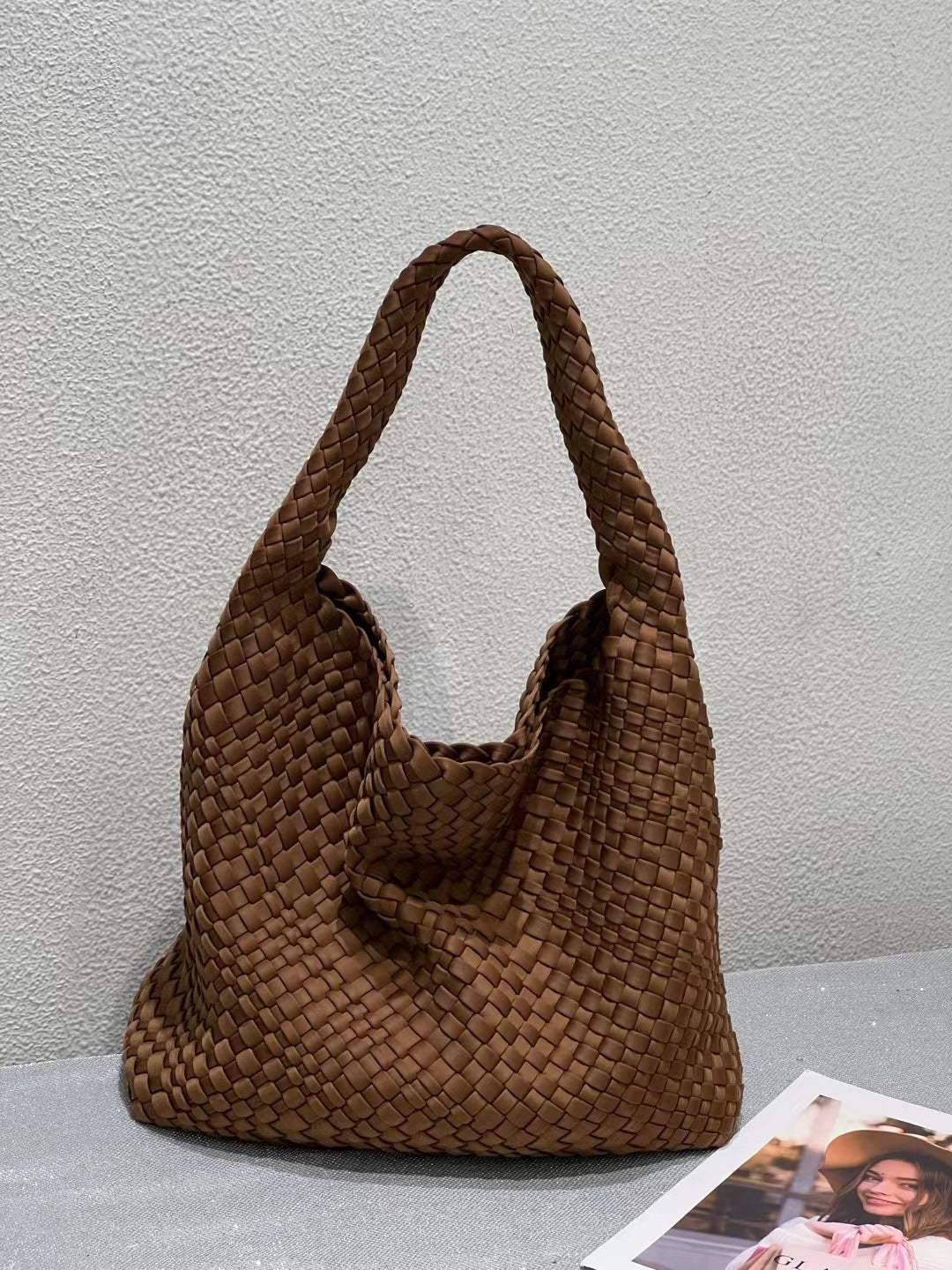 Women's Hand-woven Large Capacity Nylon Mother Chain Bags
