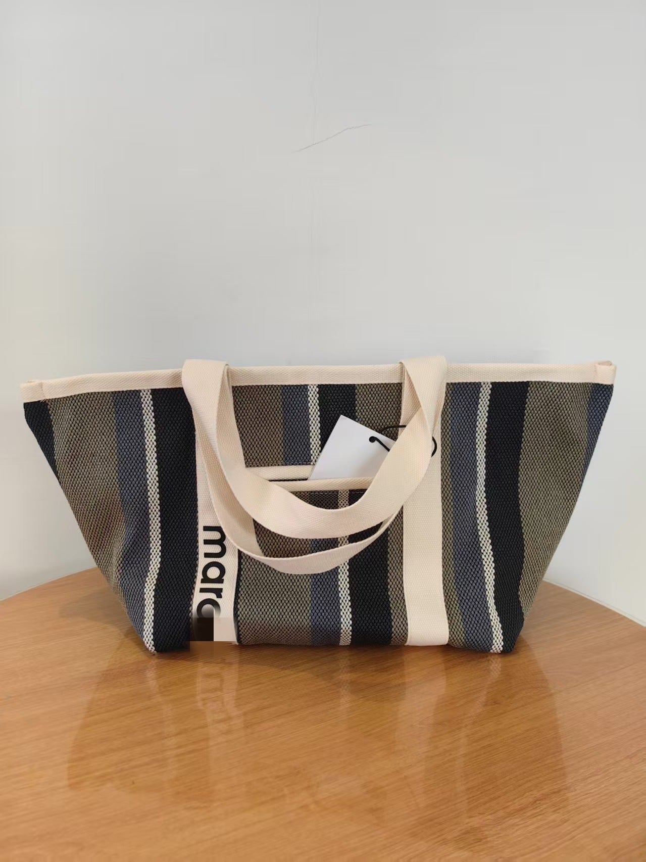 Creative Stylish Classic Woolen Woven Shopping Tote Bags