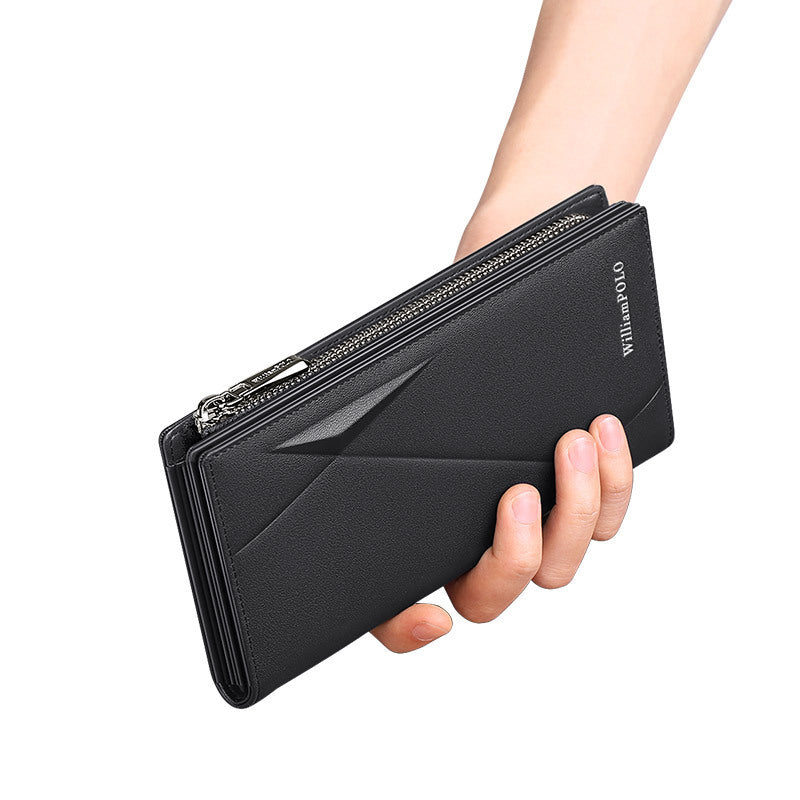 Men's Emperor Paul Long Leather First Layer Men's Wallets