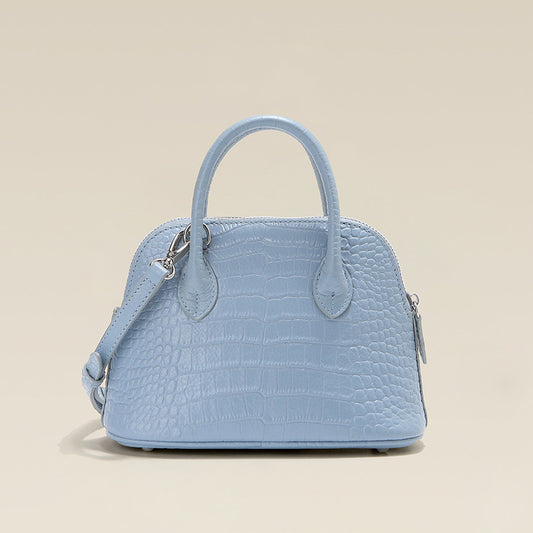 Women's First Layer Cowhide High-grade Crocodile Pattern Shoulder Bags