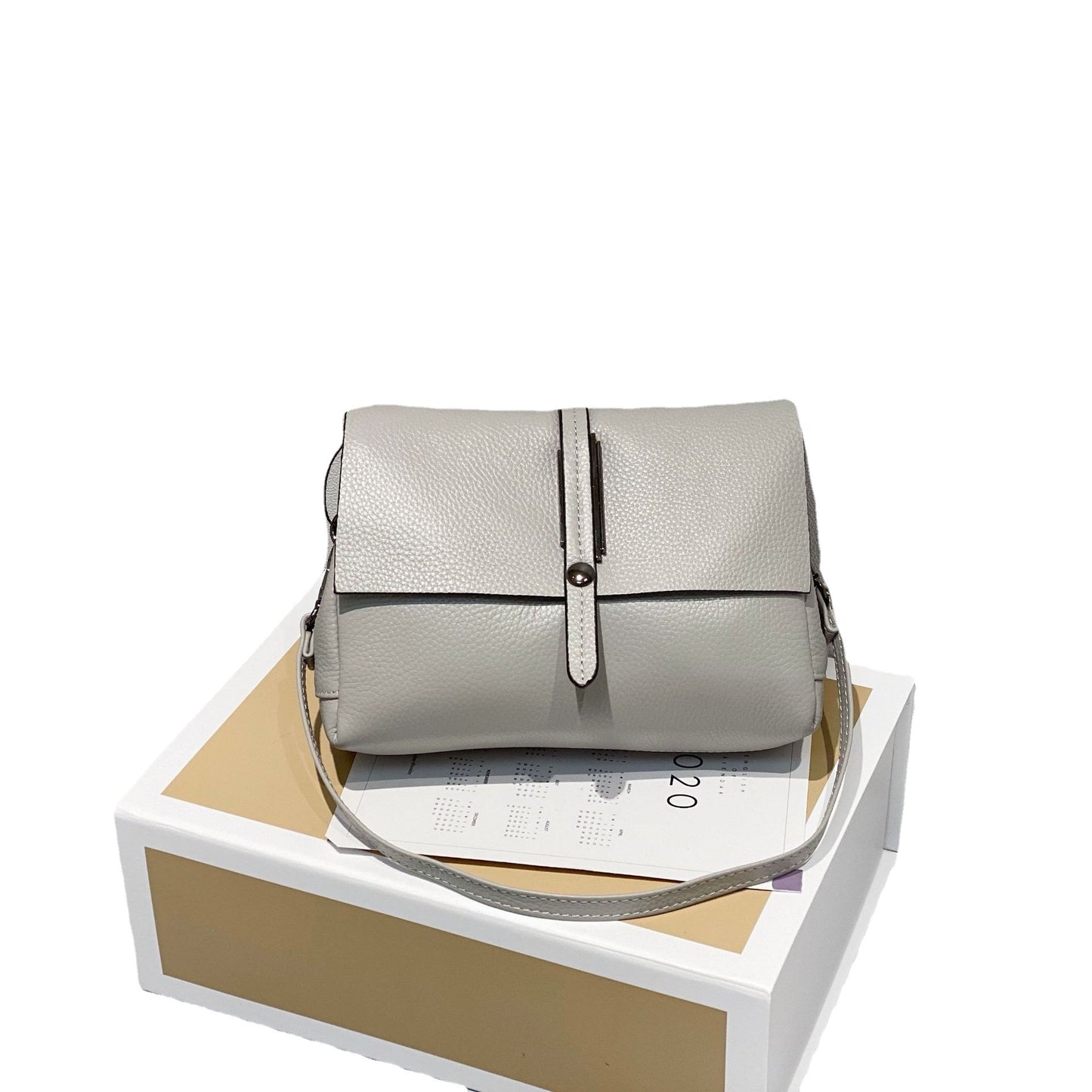 Women's First Layer Cowhide Leather Veil Commuter Bags