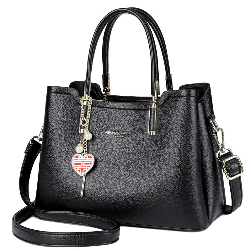 Women's Elegant Simple Mother Large Capacity Handbags