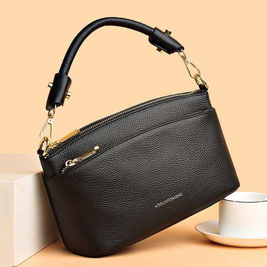 Women's Genuine Leather First Layer Cowhide Summer Handbags