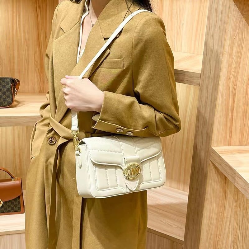 Women's Genuine Leather Underarm Portable Fashion Crossbody Bags
