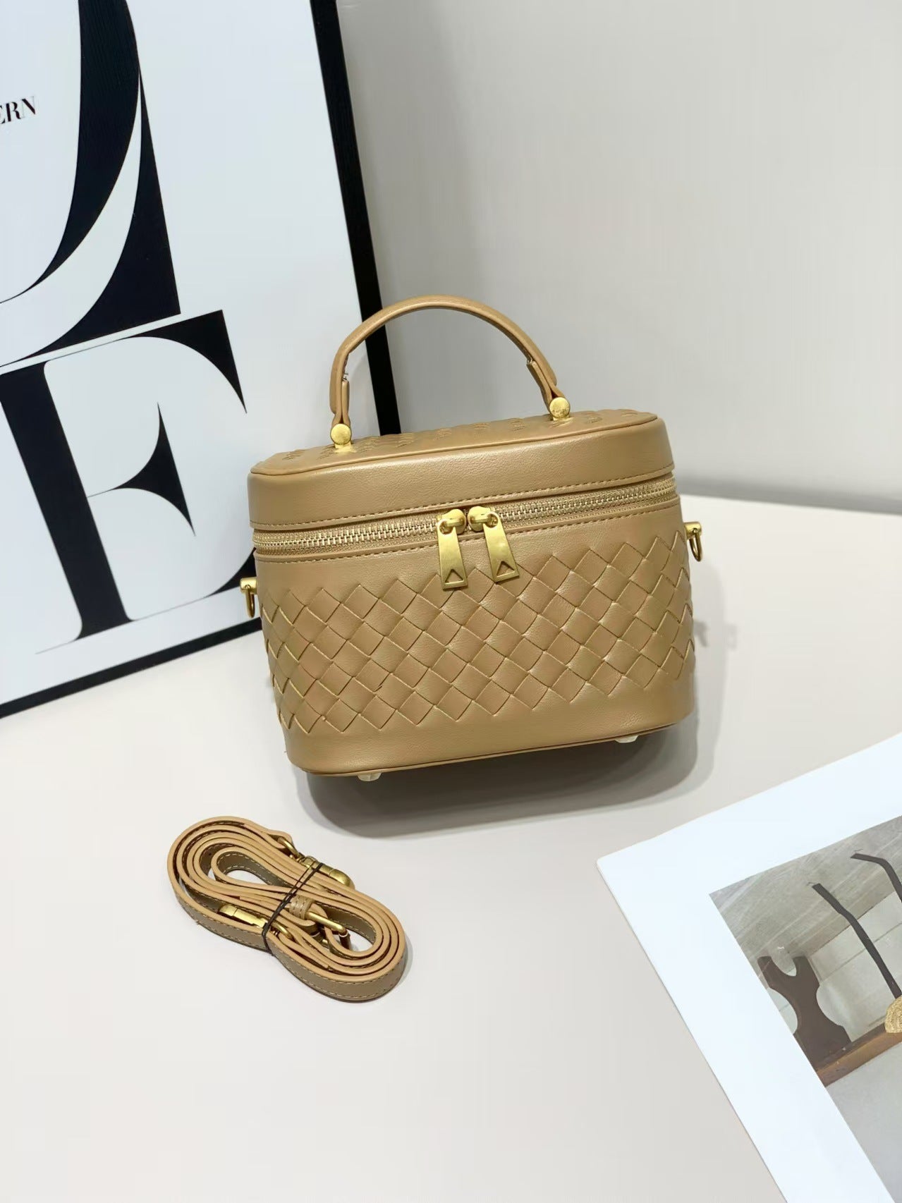 Glamorous Women's Cylinder Fashion Portable High-grade Bags