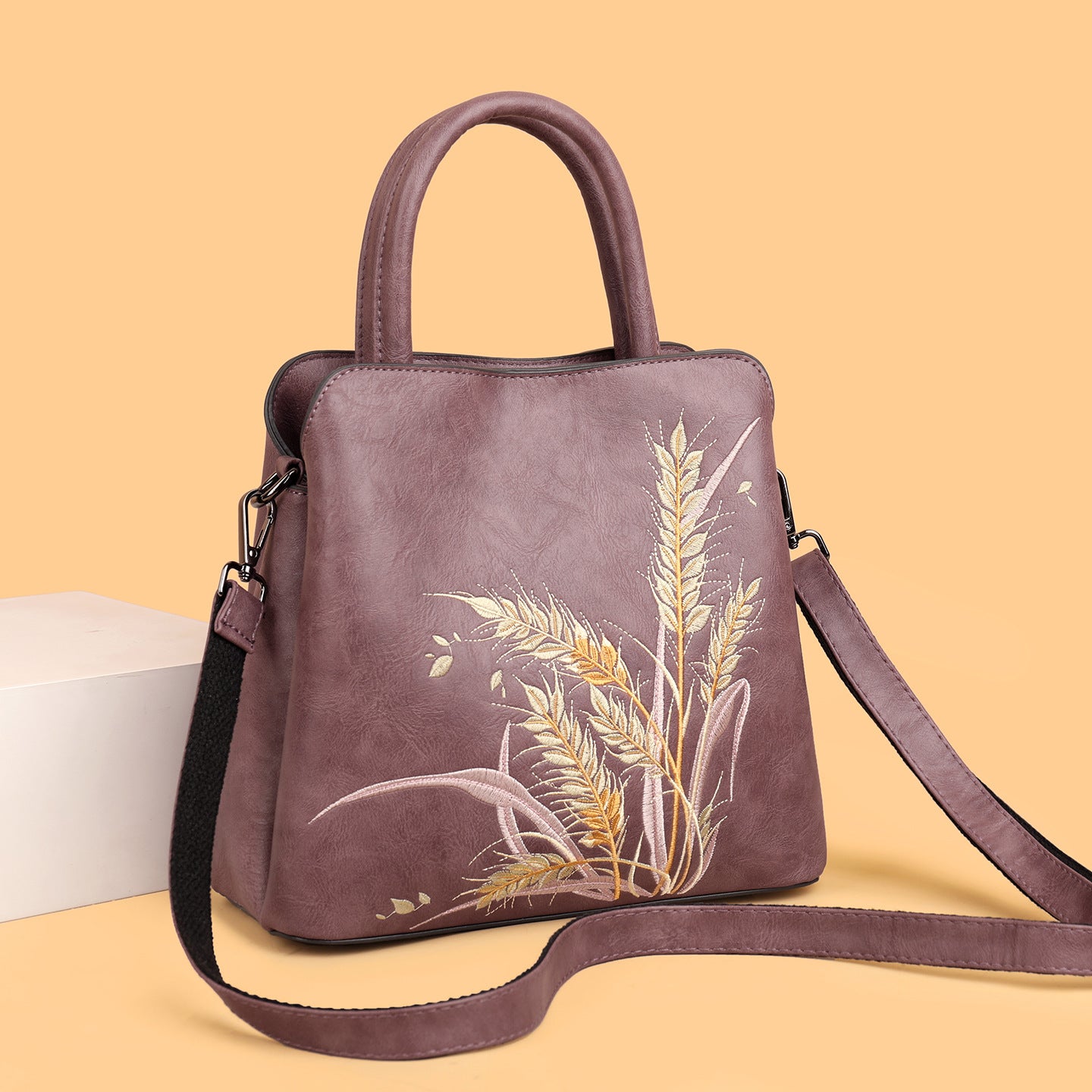 Charming Clutch Portable Fashion Single Rhombus Handbags